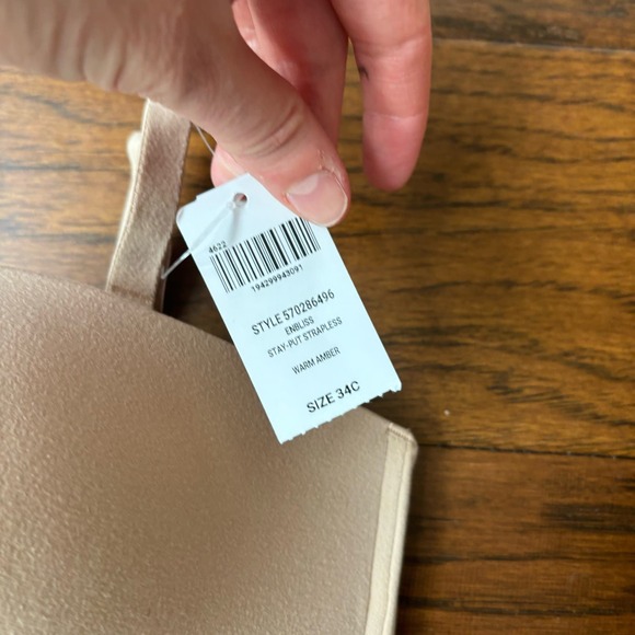 Soma Cream Strapless Bra with Molded Cups - Picture 2 of 4